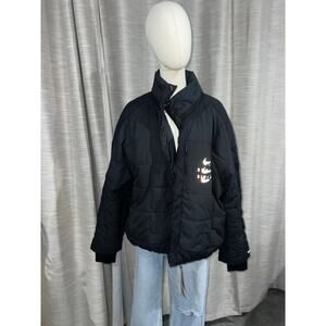 Nike therma for puffer jacket in black‎ size extra large
